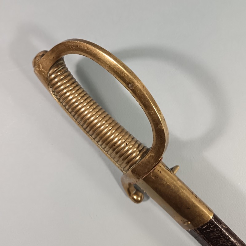 SABRE BRIQUET INFANTERIE MODELE AN XI PREMIER EMPIRE ET SECOND EMPIRE LAME NON MARQUEE